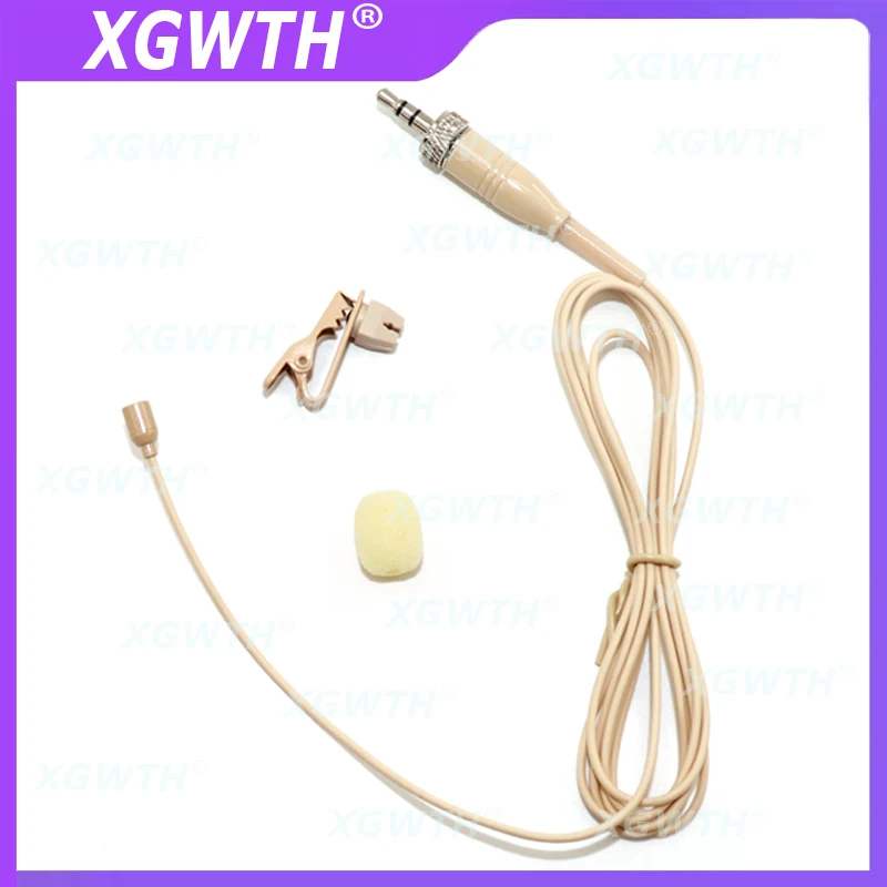 Lavalier Microphone Omnidirectional Condenser Lapel Mic For Sennheiser Wireless BodyPack Transmitter Clip-On 3.5mm Jack TRS Lock
Lavalier Microphone Omnidirectional Condenser Lapel Mic For Sennheiser Wireless BodyPack Transmitter Clip-On 3.5mm Jack TRS Lock