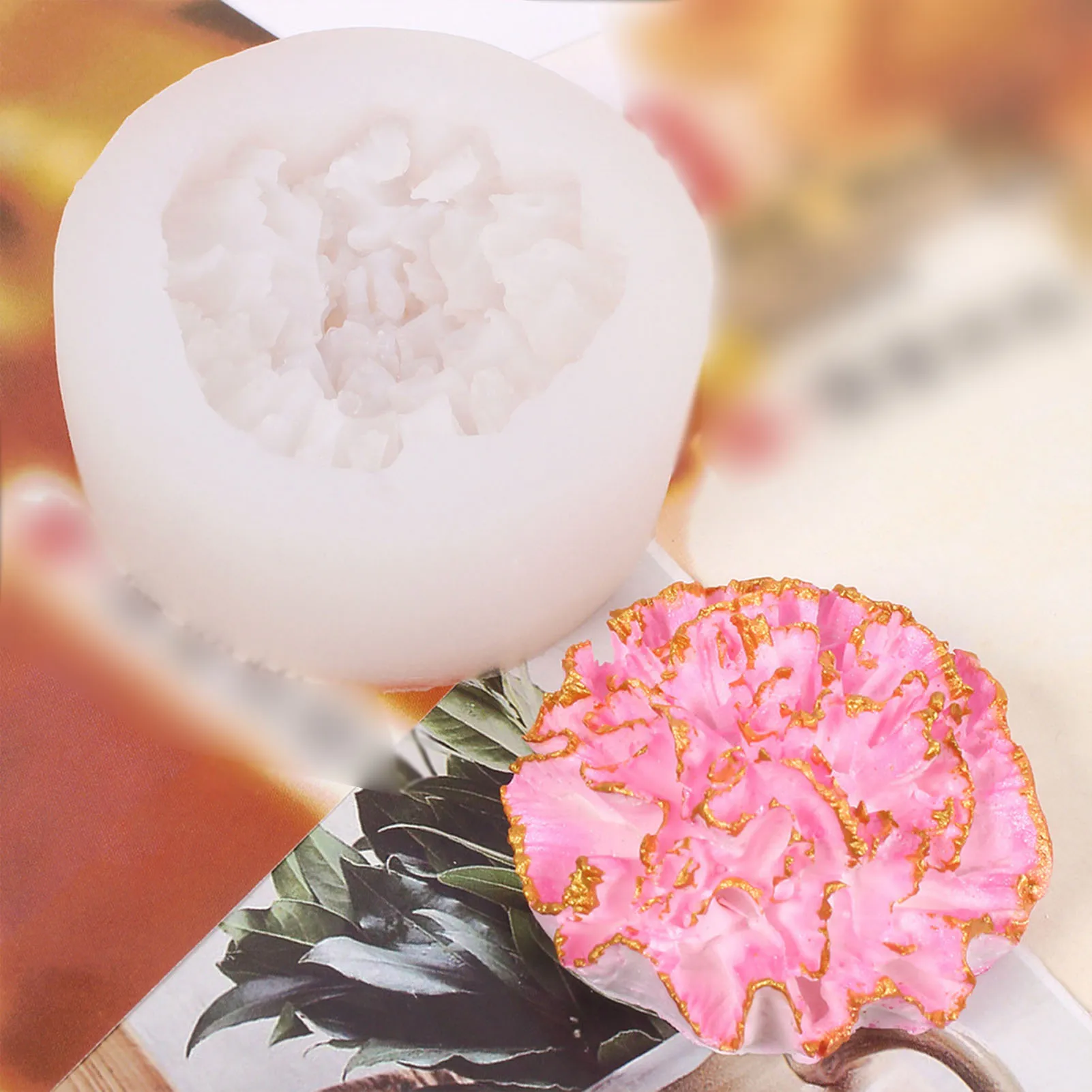 Carnation Flower Silicone Cake Mold 3D Fondant Mold Cupcake Jelly Candy Chocolate Cake Decoration Kitchen Baking Tool Moulds
Carnation Flower Silicone Cake Mold 3D Fondant Mold Cupcake Jelly Candy Chocolate Cake Decoration Kitchen Baking Tool Moulds