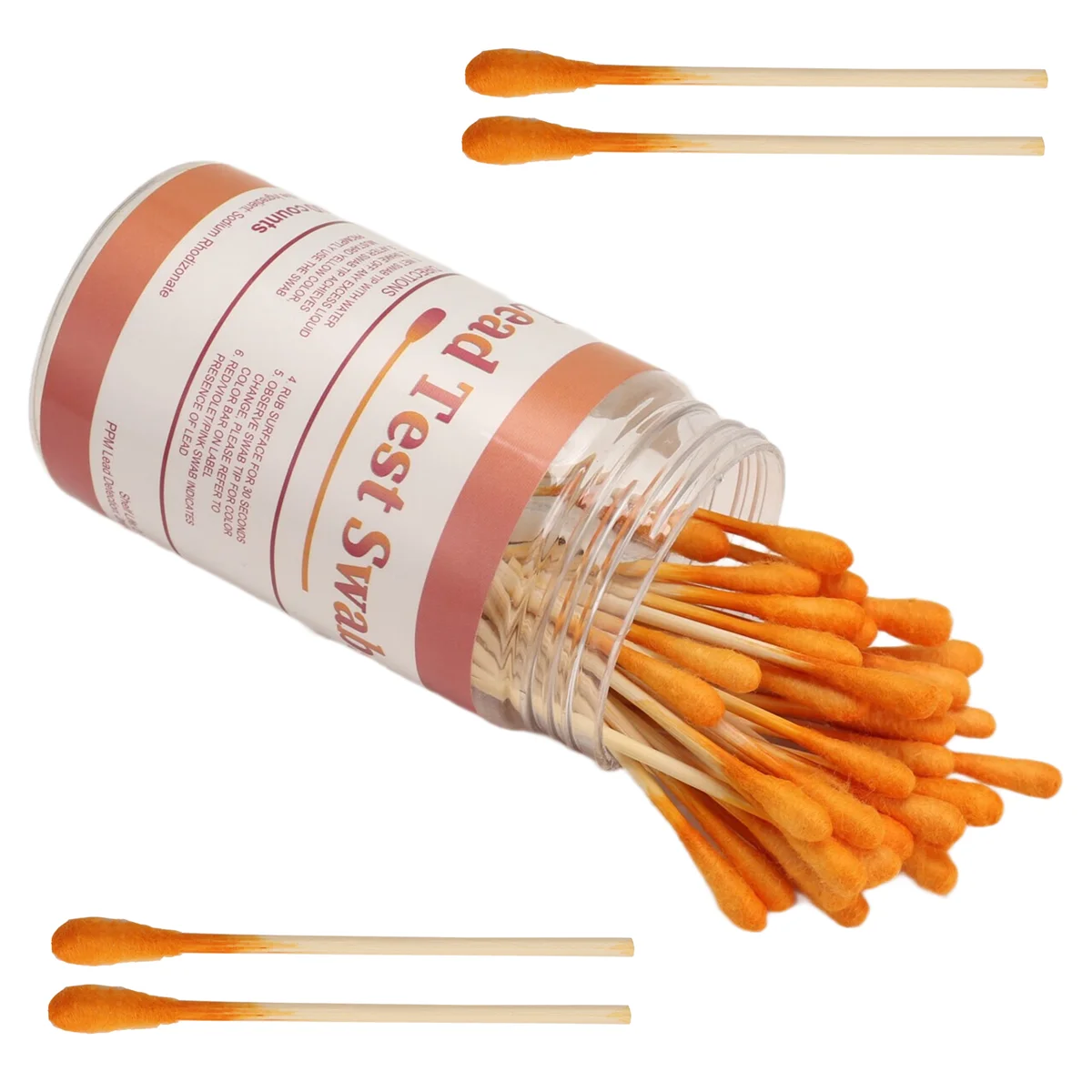 ABQR Lead Paint Test Swabs Kit: 60 Pcs Lead Test Kit Swabs, Home Lead Test Kit, Lead Check Swabs, Lead Testing
ABQR Lead Paint Test Swabs Kit: 60 Pcs Lead Test Kit Swabs, Home Lead Test Kit, Lead Check Swabs, Lead Testing