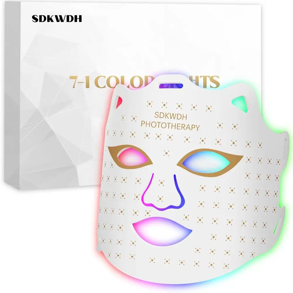 Red Light and Infrared Mask for Acne and Collagen Care, Travel-Friendly Ergonomic Design, White
Red Light and Infrared Mask for Acne and Collagen Care, Travel-Friendly Ergonomic Design, White