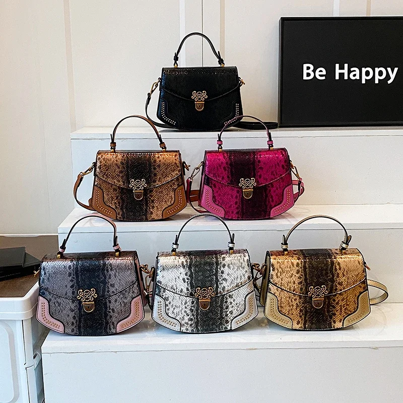 Gold Silver Black Crossbody Bags For Women 2025 Luxury Brand Small Square Bag Leather Handbags Designer Ladies Saddle Bags Brown
Gold Silver Black Crossbody Bags For Women 2025 Luxury Brand Small Square Bag Leather Handbags Designer Ladies Saddle Bags Brown