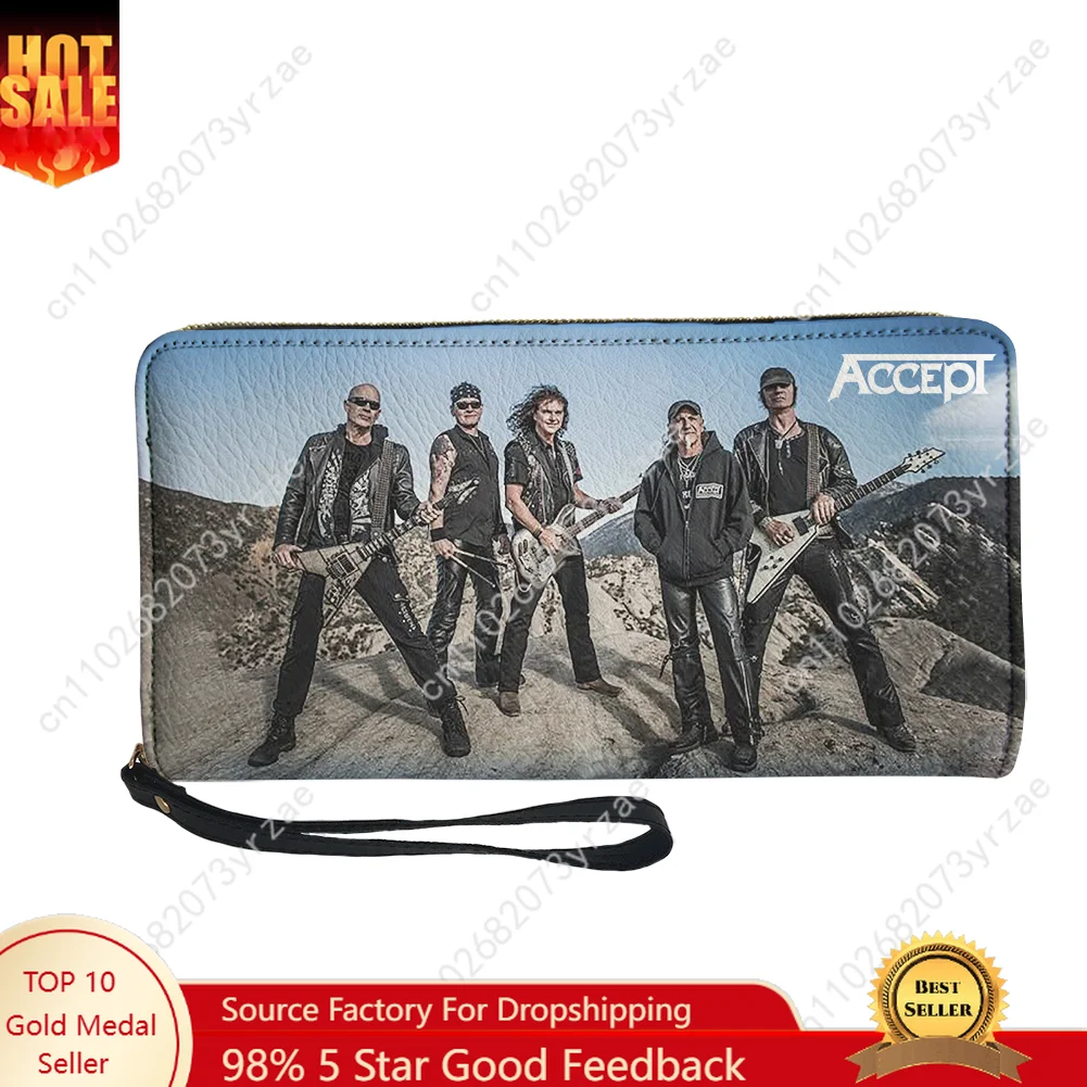 Accept Band Wallet Men Women Teenagers Zipper Long Wallets Double Print Commuter Personalized Photo Text Custom Portable Wallet
Accept Band Wallet Men Women Teenagers Zipper Long Wallets Double Print Commuter Personalized Photo Text Custom Portable Wallet