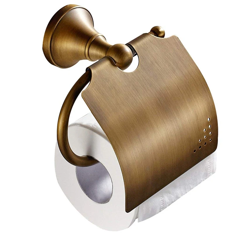 AB06 Antique Bathroom Accessories Brass Toilet Roll Paper Holder Lavatory Accessories Wall Mounted
AB06 Antique Bathroom Accessories Brass Toilet Roll Paper Holder Lavatory Accessories Wall Mounted