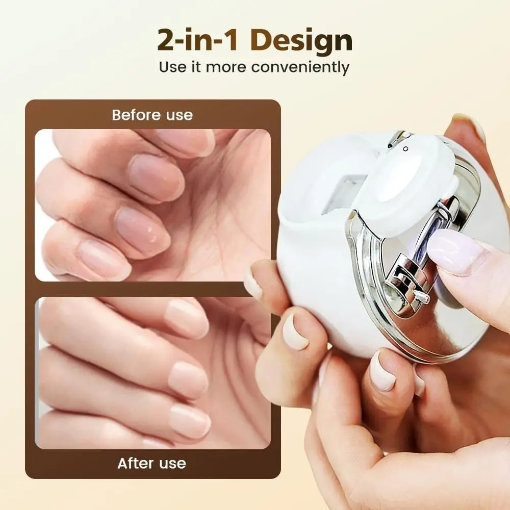 Регулируемый электрический триммер для ногтей с LED-подсветкой, перезаряжаемый, автоматический, 3-скоростная регулировка, для стрижки и полировки
Регулируемый электрический триммер для ногтей с LED-подсветкой, перезаряжаемый, автоматический, 3-скоростная регулировка, для стрижки и полировки