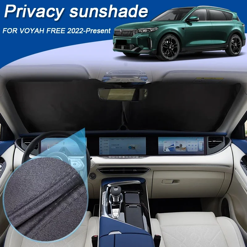 Для VOYAH FREE 2022-настоящее время автомобиля, черное окно, солнцезащитный козырек, автоматический анти-УФ-тепляционный защитный чехол, аксессуар для интерьера
Для VOYAH FREE 2022-настоящее время автомобиля, черное окно, солнцезащитный козырек, автоматический анти-УФ-тепляционный защитный чехол, аксессуар для интерьера