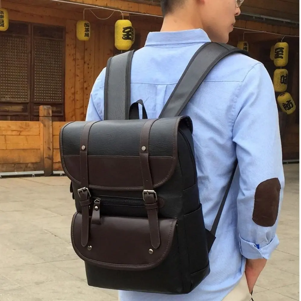 Large Capacity Computer Bag Waterproof PU Laptop Backpack Casual Design Multifunctional Leather Backpack Leisure Activities
Large Capacity Computer Bag Waterproof PU Laptop Backpack Casual Design Multifunctional Leather Backpack Leisure Activities