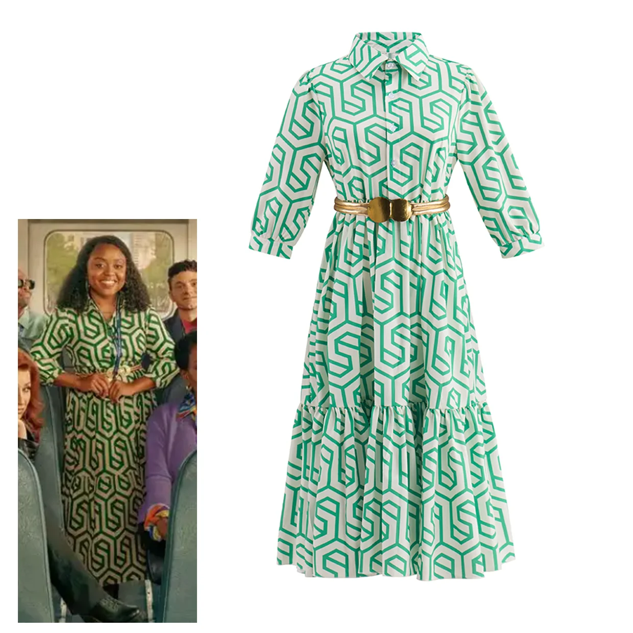 Abbott Elementary Cosplay Costume Teacher Quinta Cosplay Elegant Boho Floral Print Beach Long Dresses Ruffles Casual Long Dress
Abbott Elementary Cosplay Costume Teacher Quinta Cosplay Elegant Boho Floral Print Beach Long Dresses Ruffles Casual Long Dress