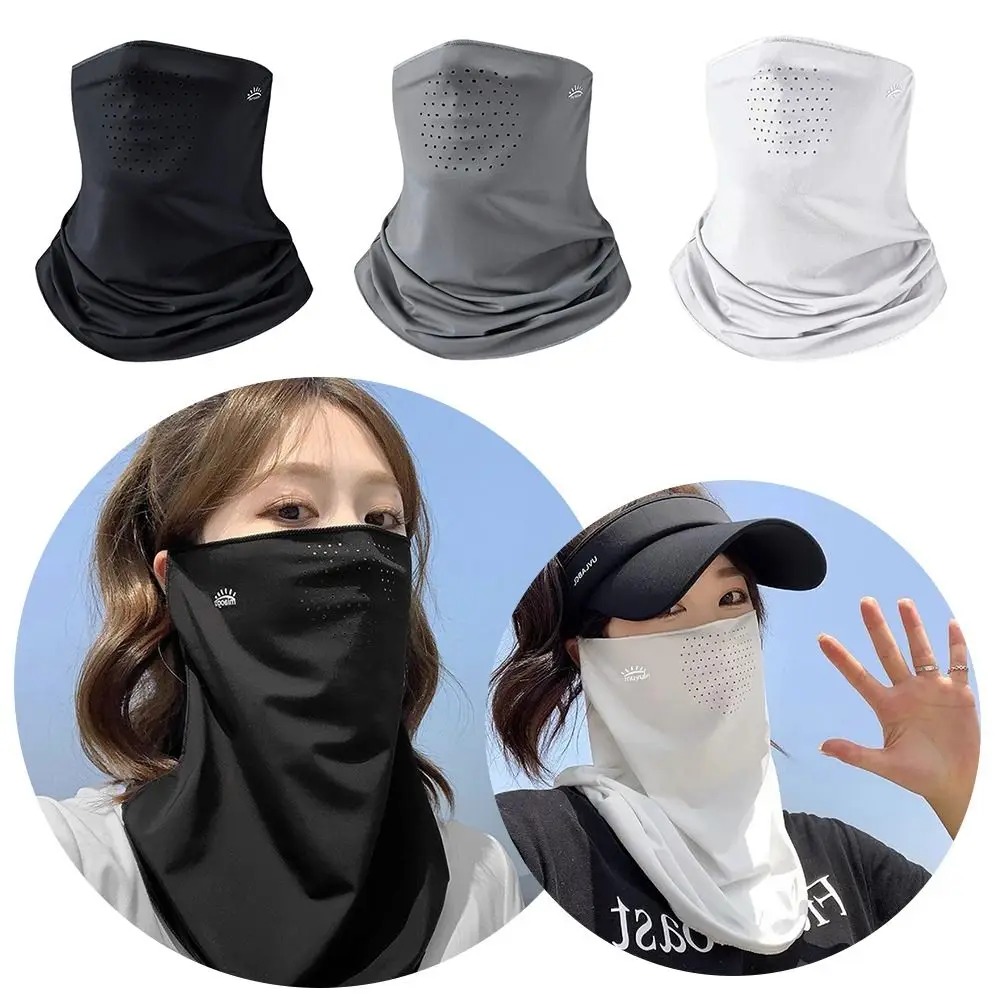 New Breathable Ice Silk Sunscreen Masks Sun/UV Protection Sunproof Full Head Mask Quick Drying Long Neck Covers Summer
New Breathable Ice Silk Sunscreen Masks Sun/UV Protection Sunproof Full Head Mask Quick Drying Long Neck Covers Summer