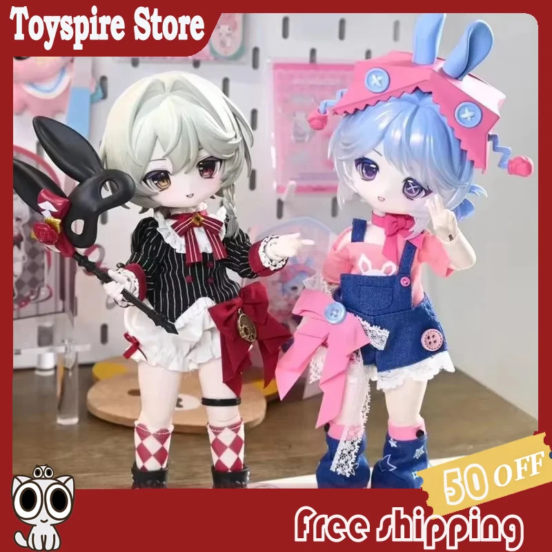 Оригинальная серия Mystery Box Bangni Rabbit Dream Box: Специальная серия BJD кукол-девочек с шестым поколением тел, в слепой коробке, для переодевания, подарок для девочек
Оригинальная серия Mystery Box Bangni Rabbit Dream Box: Специальная серия BJD кукол-девочек с шестым поколением тел, в слепой коробке, для переодевания, подарок для девочек