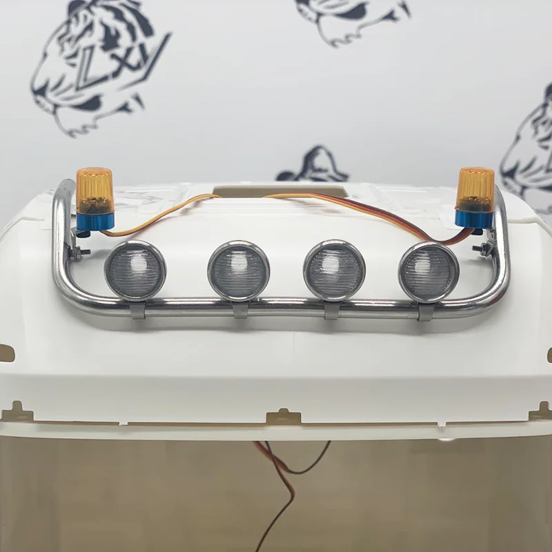 1:14 масштаб, металлическая имитация прожектора на высоком потолке, аксессуары для обновления для радиоуправляемого грузовика Tamiya BENZ 3363 ACTROS
1:14 масштаб, металлическая имитация прожектора на высоком потолке, аксессуары для обновления для радиоуправляемого грузовика Tamiya BENZ 3363 ACTROS