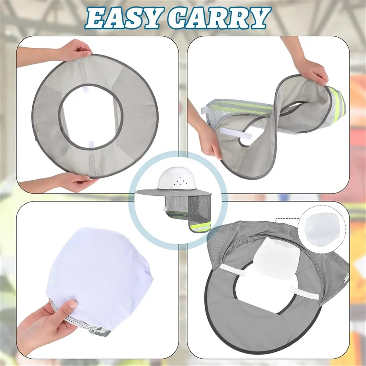 Новинка 2026: Солнцезащитный козырек с полной защитой шеи, высокой видимостью и сетчатой вставкой, а также бандана-шарф для лица и шеи
Новинка 2026: Солнцезащитный козырек с полной защитой шеи, высокой видимостью и сетчатой вставкой, а также бандана-шарф для лица и шеи