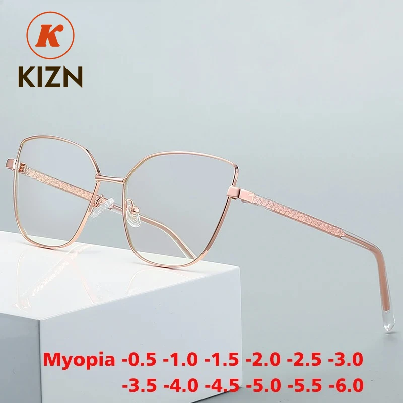 KIZN кошачий глаз очки для близорукости оправа модные обесцвечивание женские анти-синий свет по рецепту индивидуальная оптика очки от -0,50 до -10
KIZN кошачий глаз очки для близорукости оправа модные обесцвечивание женские анти-синий свет по рецепту индивидуальная оптика очки от -0,50 до -10