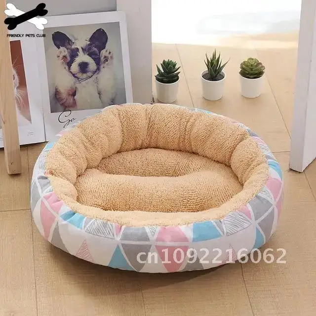 Round Bed Pet Comfortable Pet Products Short Plush Pad Deep Bed Small Ultra Medium Washable Mat Sleep Kennel Dogs Soft
Round Bed Pet Comfortable Pet Products Short Plush Pad Deep Bed Small Ultra Medium Washable Mat Sleep Kennel Dogs Soft