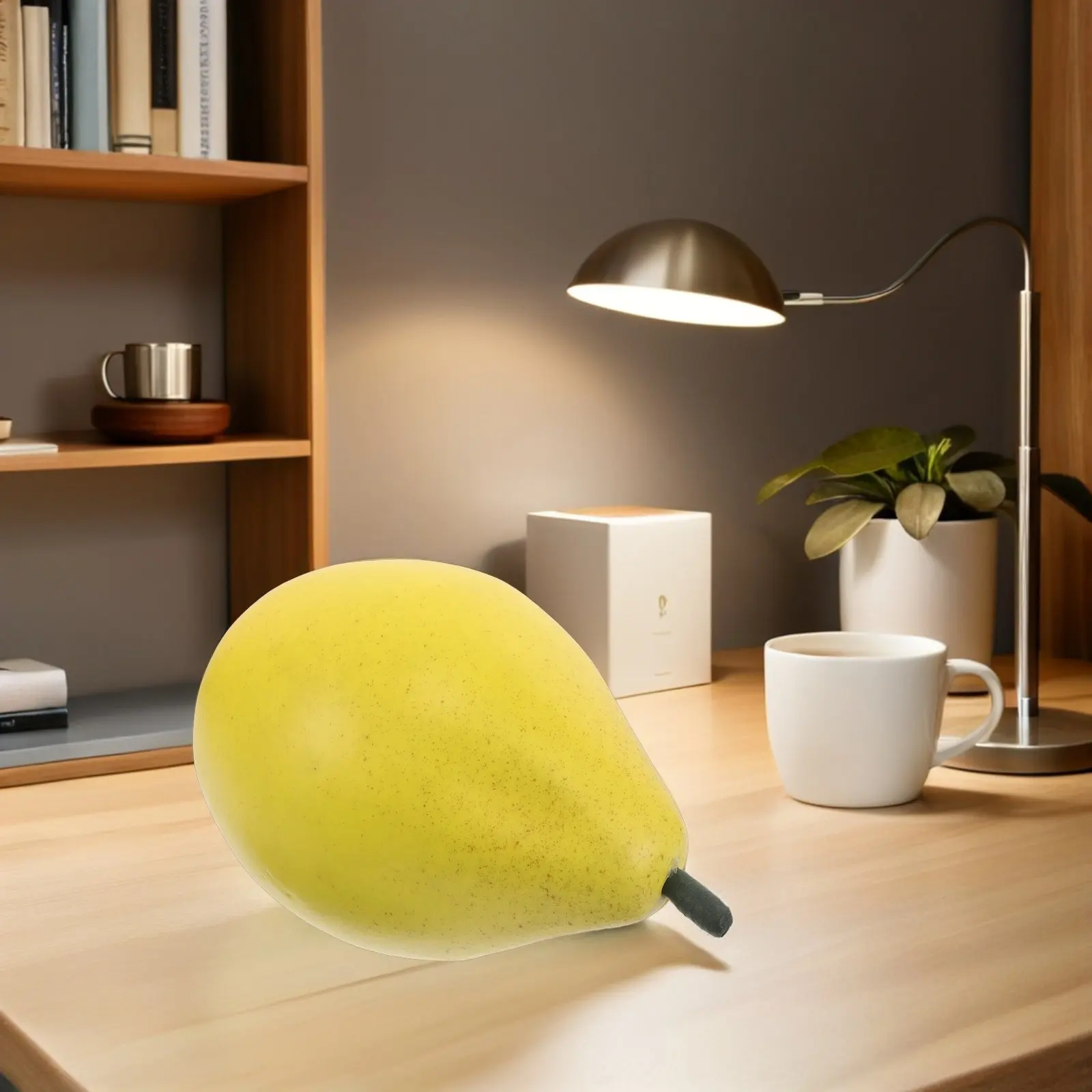 9 Inch Realistic Faux Pears Decor Lifelike Artificial Fruit for Kitchen Dining Table Shelf Window Display Food Photography Props
9 Inch Realistic Faux Pears Decor Lifelike Artificial Fruit for Kitchen Dining Table Shelf Window Display Food Photography Props