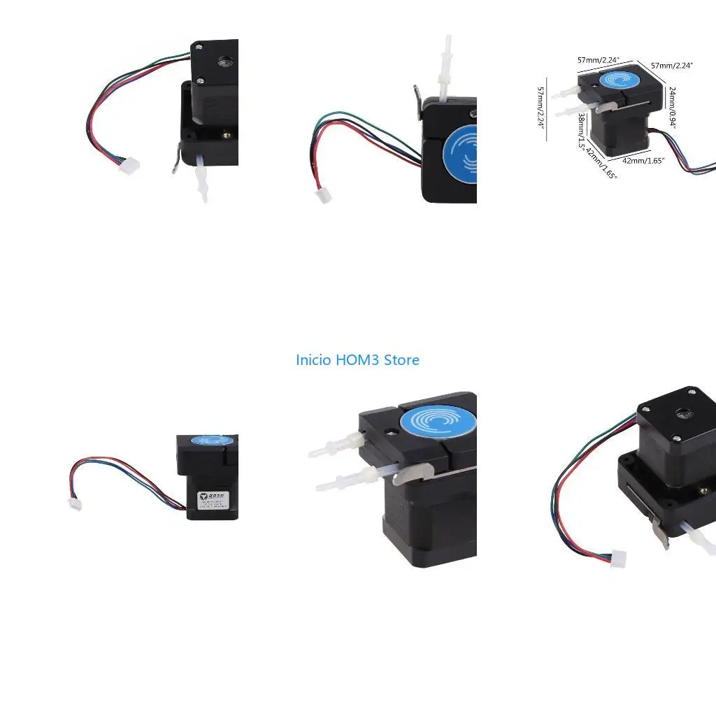 A5YD Peristaltic Pump With 42 Stepper Motor Dosing Tubing Hose Pump Small 0~160M
A5YD Peristaltic Pump With 42 Stepper Motor Dosing Tubing Hose Pump Small 0~160M
