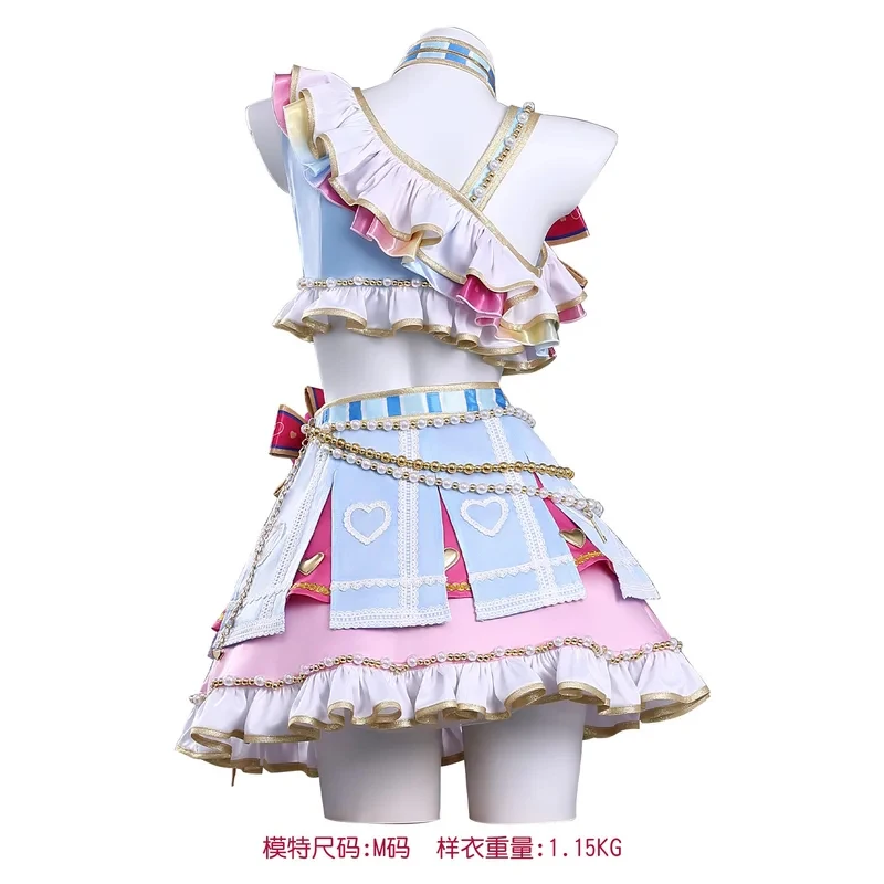 UUI1Anime Aikatsu Hoshimiya Ichigo Cosplay Costume Wig Anime Kiriya Aoi Cheerleading Team Halloween Christmas Party ClothingM[[6
UUI1Anime Aikatsu Hoshimiya Ichigo Cosplay Costume Wig Anime Kiriya Aoi Cheerleading Team Halloween Christmas Party ClothingM[[6