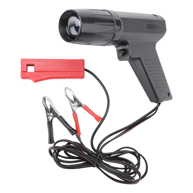 12V Engine Timing Light Strobe Lamp Inductive Petrol Ignition Timing Light Automotive Tool for Car Motorcycle Marine Lawnmower
12V Engine Timing Light Strobe Lamp Inductive Petrol Ignition Timing Light Automotive Tool for Car Motorcycle Marine Lawnmower
