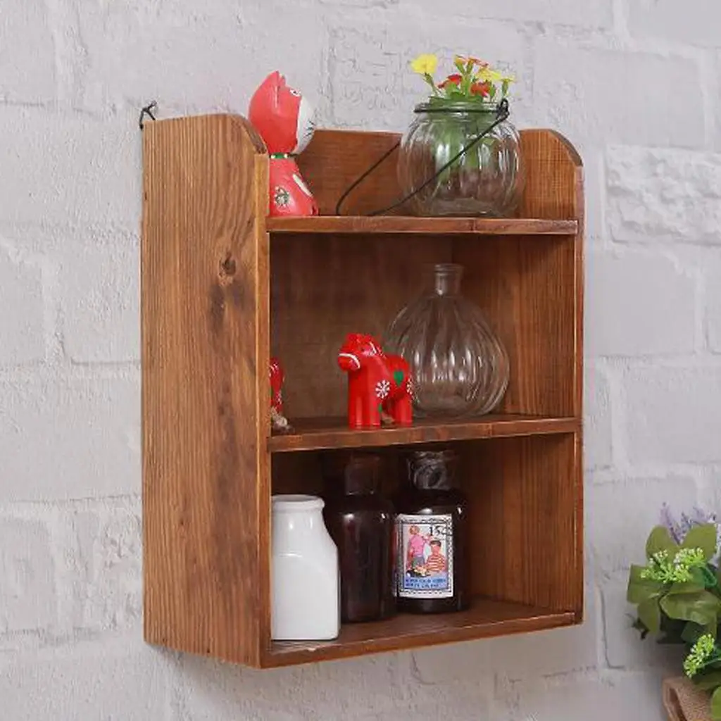 Wall Mounted Wooden Storage Box Shelf Multi-purpose Organizer Bookcase for Office Desk and Living Room
Wall Mounted Wooden Storage Box Shelf Multi-purpose Organizer Bookcase for Office Desk and Living Room