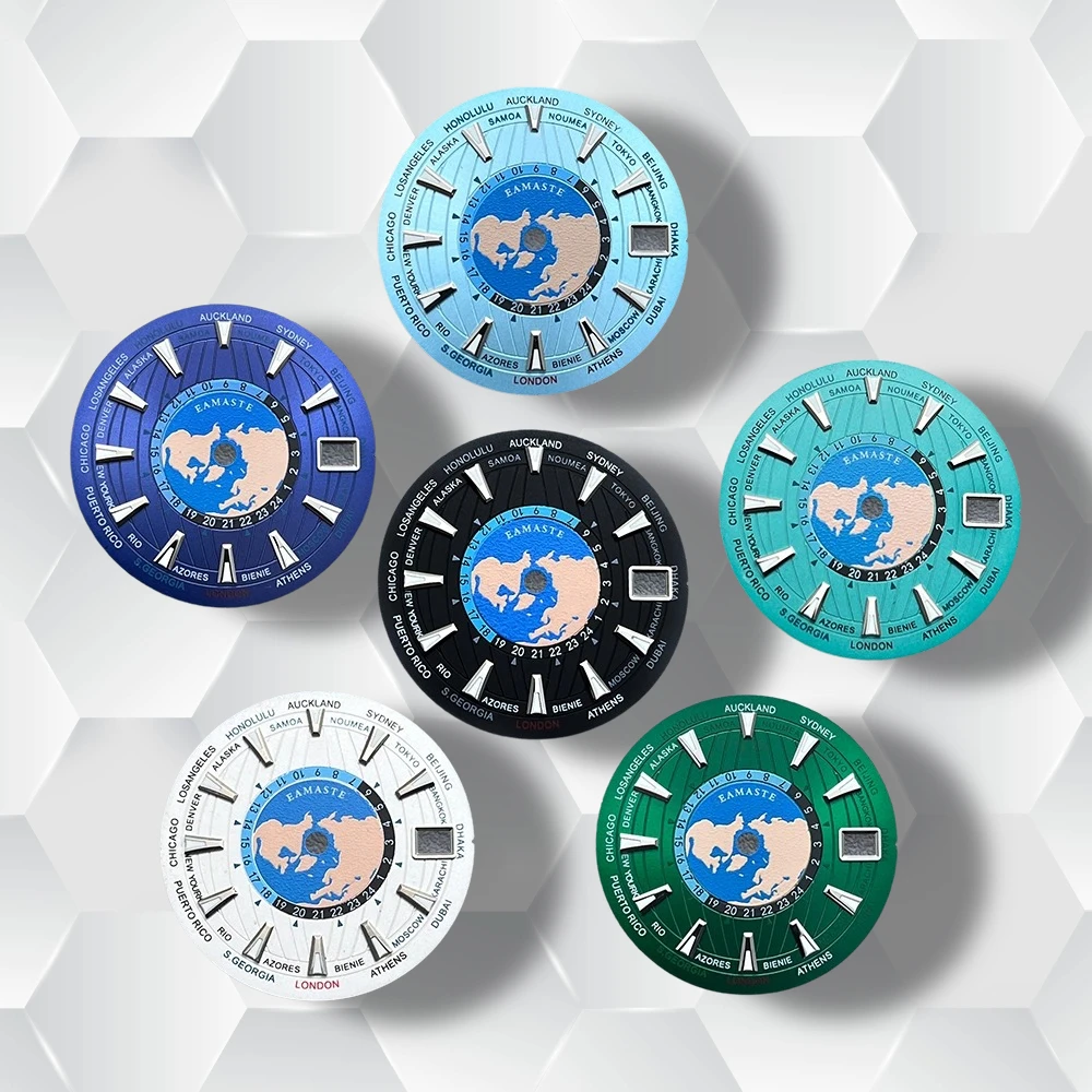 28.5mm S Logo Earth Dial Suitable for NH35/NH36 Movement Green Luminous High-Quality Watch Modification Accessories
28.5mm S Logo Earth Dial Suitable for NH35/NH36 Movement Green Luminous High-Quality Watch Modification Accessories