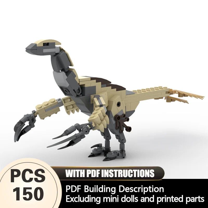 Creators Animal Series Model MOC Building Bricks Velociraptor Modular Technology Gifts Holiday Assemble Children Toys Suit
Creators Animal Series Model MOC Building Bricks Velociraptor Modular Technology Gifts Holiday Assemble Children Toys Suit