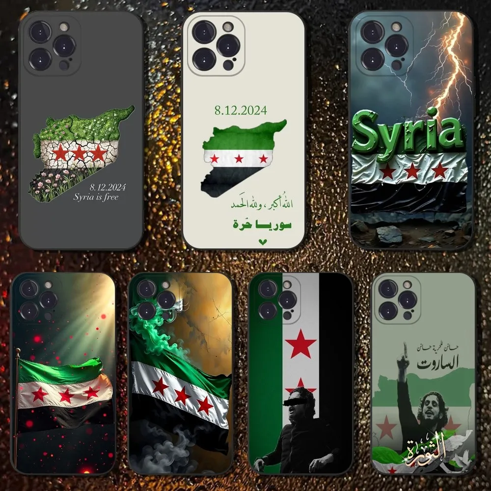 Free Syria Flag Phone Case For iPhone 16,15,14,13,12,11 Plus,Pro Max,XS,X,XR,SE,Mini,8,7,Soft Silicone Black Cover
Free Syria Flag Phone Case For iPhone 16,15,14,13,12,11 Plus,Pro Max,XS,X,XR,SE,Mini,8,7,Soft Silicone Black Cover