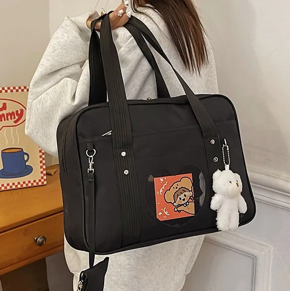 Portable Schoolbag Japanese Girls' Heart Anime Love Macaron One Shoulder Diagonal Bag Fashionable and Versatile
Portable Schoolbag Japanese Girls' Heart Anime Love Macaron One Shoulder Diagonal Bag Fashionable and Versatile