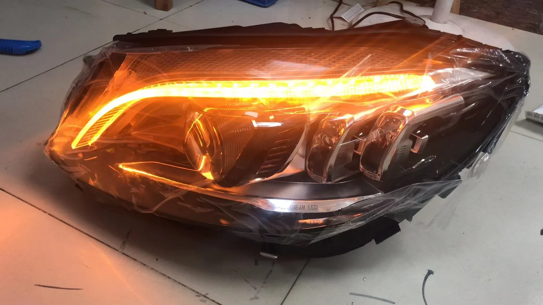 LED Headlight for Mercedes-Benz C Class C180 C200 C260 W205 Angel Eye DRL Daytime Running Light Turn Signal
LED Headlight for Mercedes-Benz C Class C180 C200 C260 W205 Angel Eye DRL Daytime Running Light Turn Signal