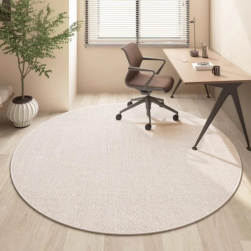 Living Room Round Carpet Bedroom Computer Chair Round Floor Mat Balcony Rocking Chair Minimalist Lines French Light Luxury Rugs
Living Room Round Carpet Bedroom Computer Chair Round Floor Mat Balcony Rocking Chair Minimalist Lines French Light Luxury Rugs