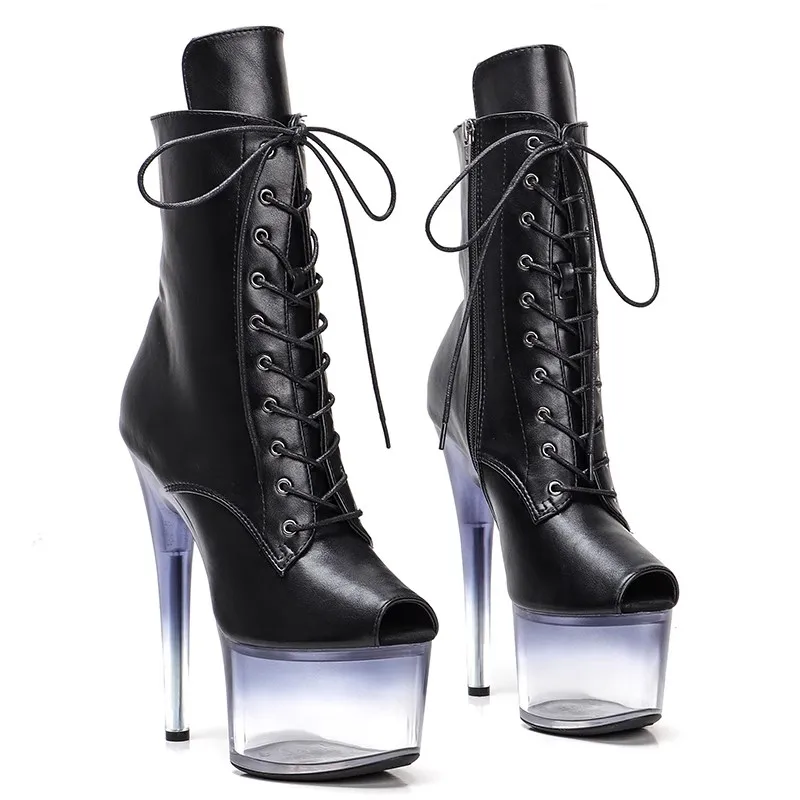 New Fashion Women 17CM/7inches PU Upper Plating Platform Sexy High Heels Boots Pole Dance Shoes 132
New Fashion Women 17CM/7inches PU Upper Plating Platform Sexy High Heels Boots Pole Dance Shoes 132