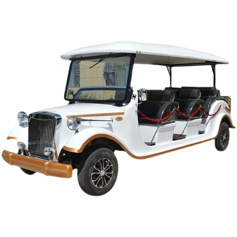 Luxury Exquisite Outdoor Retro Electric Sightseeing Car Street Legal 11-Seat Wedding Electric Classic Car Suitable For Farm
Luxury Exquisite Outdoor Retro Electric Sightseeing Car Street Legal 11-Seat Wedding Electric Classic Car Suitable For Farm
