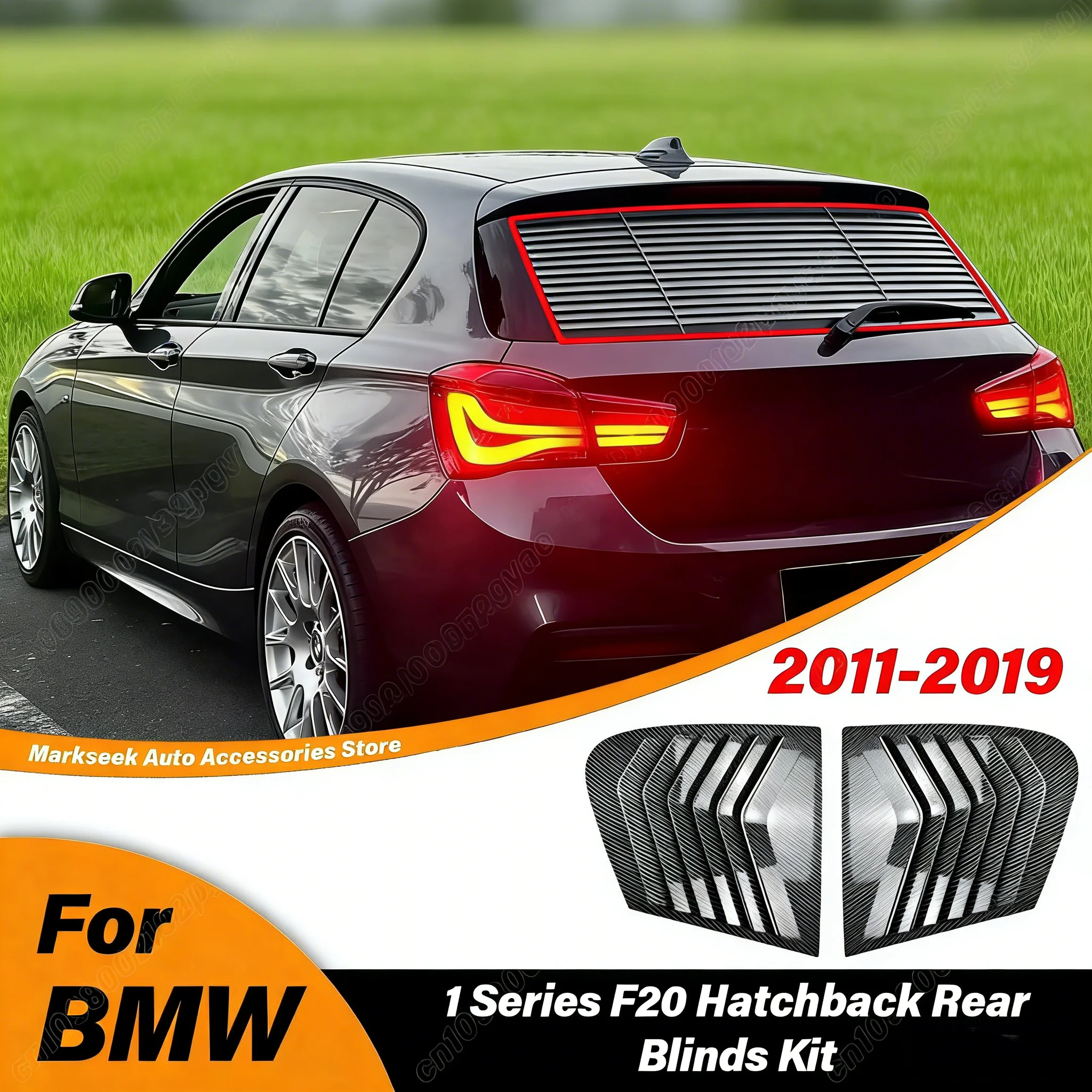 Декоративный комплект накладок на задние боковые окна для BMW 1 серии F20 118i 120i хэтчбек 2011-2019 годов
Декоративный комплект накладок на задние боковые окна для BMW 1 серии F20 118i 120i хэтчбек 2011-2019 годов