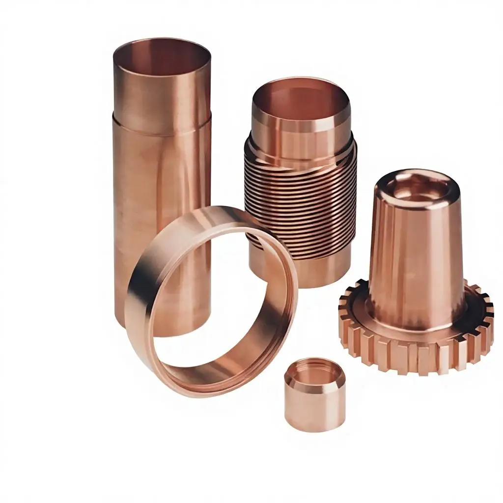 Custom CNC Machined Copper Alloy Components High Precision Turned Parts for Industrial Machinery and Thermal Applications
Custom CNC Machined Copper Alloy Components High Precision Turned Parts for Industrial Machinery and Thermal Applications