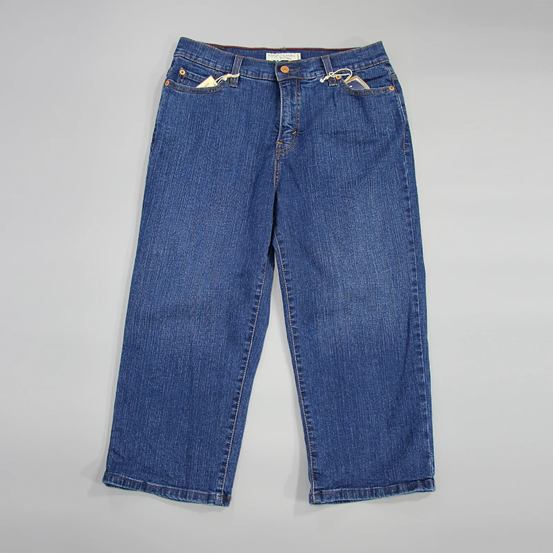 Summer Men's Pure Cotton Waed Denim orts American Youth Elastic Slim Fit Seven-Foot Pants Casual Pants Straight Leg
Summer Men's Pure Cotton Waed Denim orts American Youth Elastic Slim Fit Seven-Foot Pants Casual Pants Straight Leg