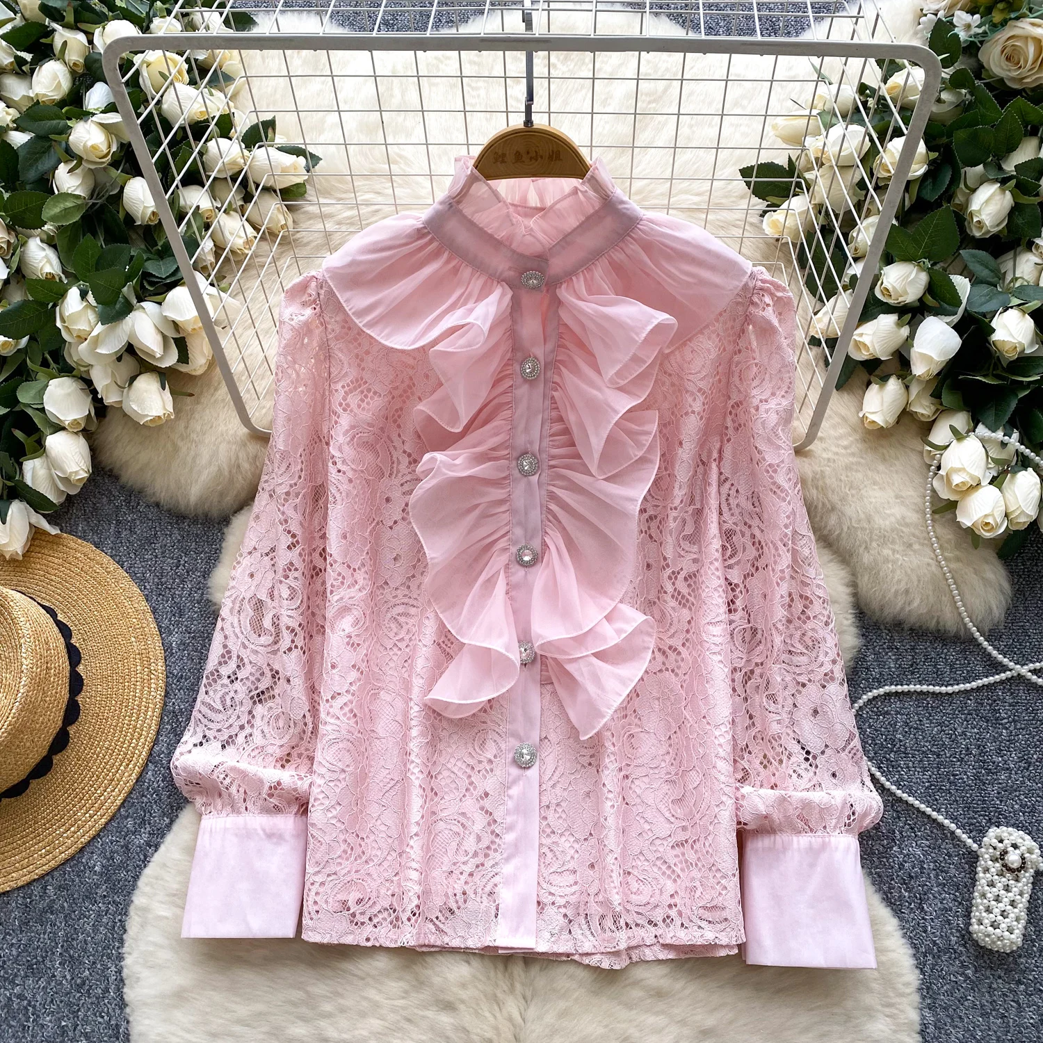 Vintage Elegant sweet Edible Tree Fungus Long Sleeve Print Blouse Fashion Shirt Casual Chic Top Fairy Summer Women Shirt
Vintage Elegant sweet Edible Tree Fungus Long Sleeve Print Blouse Fashion Shirt Casual Chic Top Fairy Summer Women Shirt