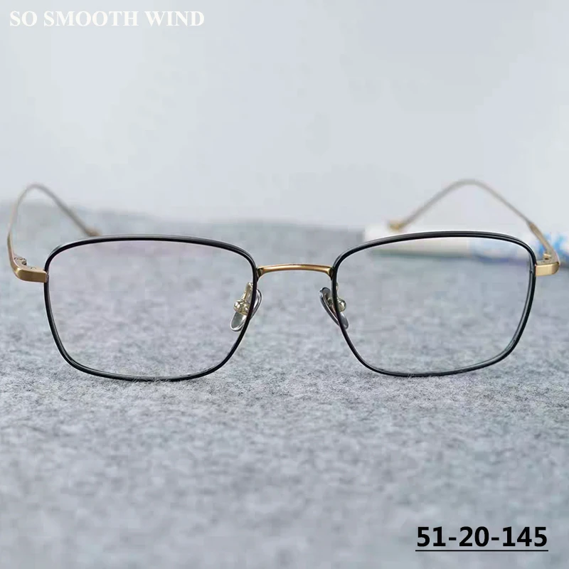 Японские ретро квадратные очки из чистого титана, оправа для очков для мужчин и женщин, сверхлегкие прямоугольные очки ручной работы с золотой проволокой, модные очки
Японские ретро квадратные очки из чистого титана, оправа для очков для мужчин и женщин, сверхлегкие прямоугольные очки ручной работы с золотой проволокой, модные очки