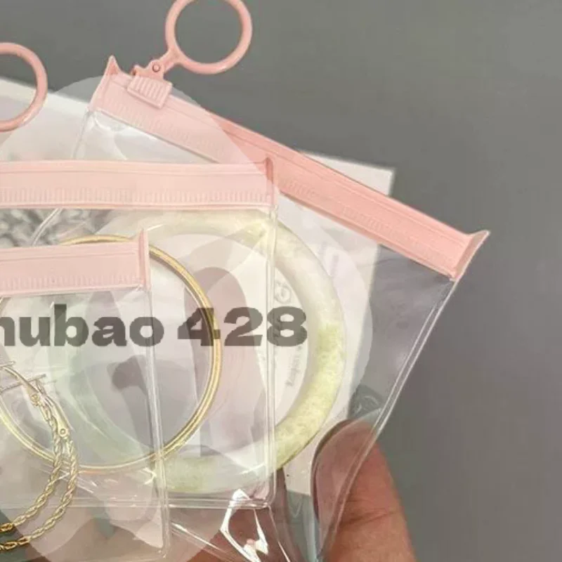 10Pcs Reusable Pink Jewelry Zipper Pouches Soft EVA Plastic Storage Envelopes for Small Jewelry Rings Home Organization
10Pcs Reusable Pink Jewelry Zipper Pouches Soft EVA Plastic Storage Envelopes for Small Jewelry Rings Home Organization