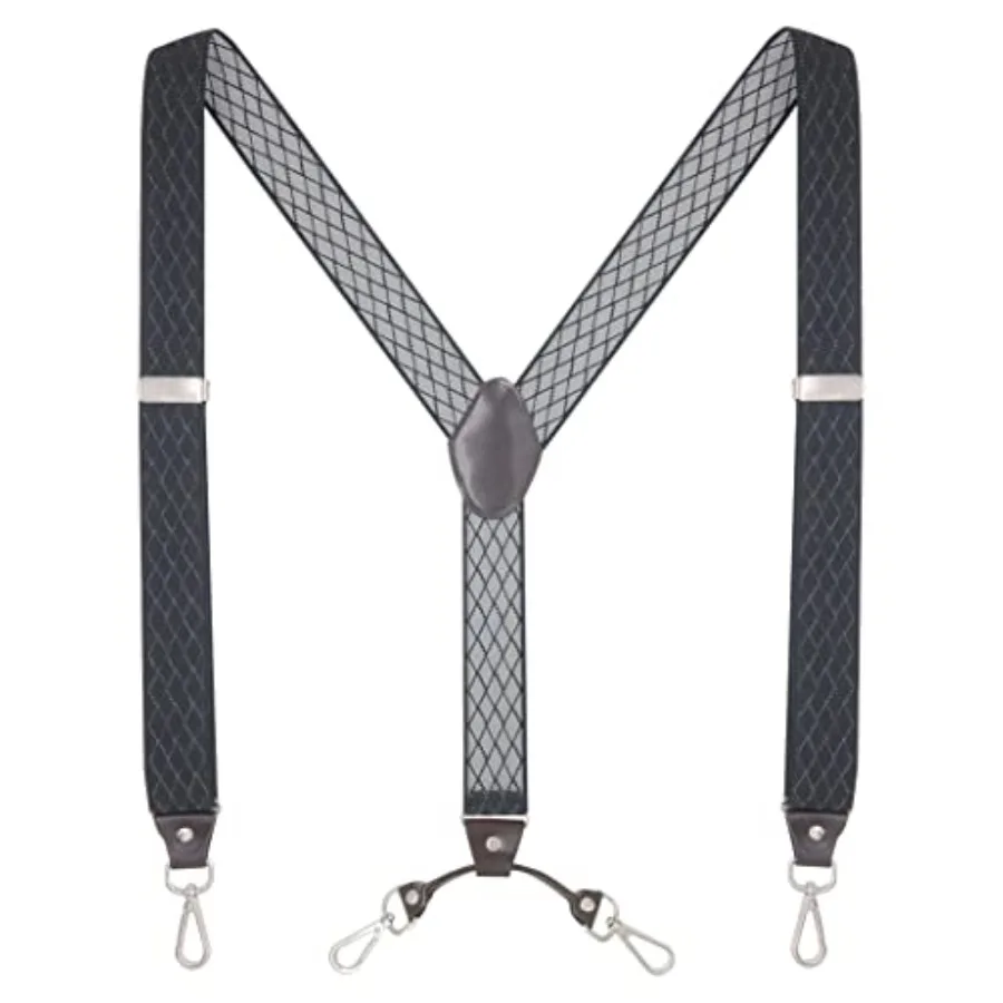Men's Suspenders with Swivel Hooks and Adjustable Braces, Suitable for Heavy Duty, Big and Tall
Men's Suspenders with Swivel Hooks and Adjustable Braces, Suitable for Heavy Duty, Big and Tall