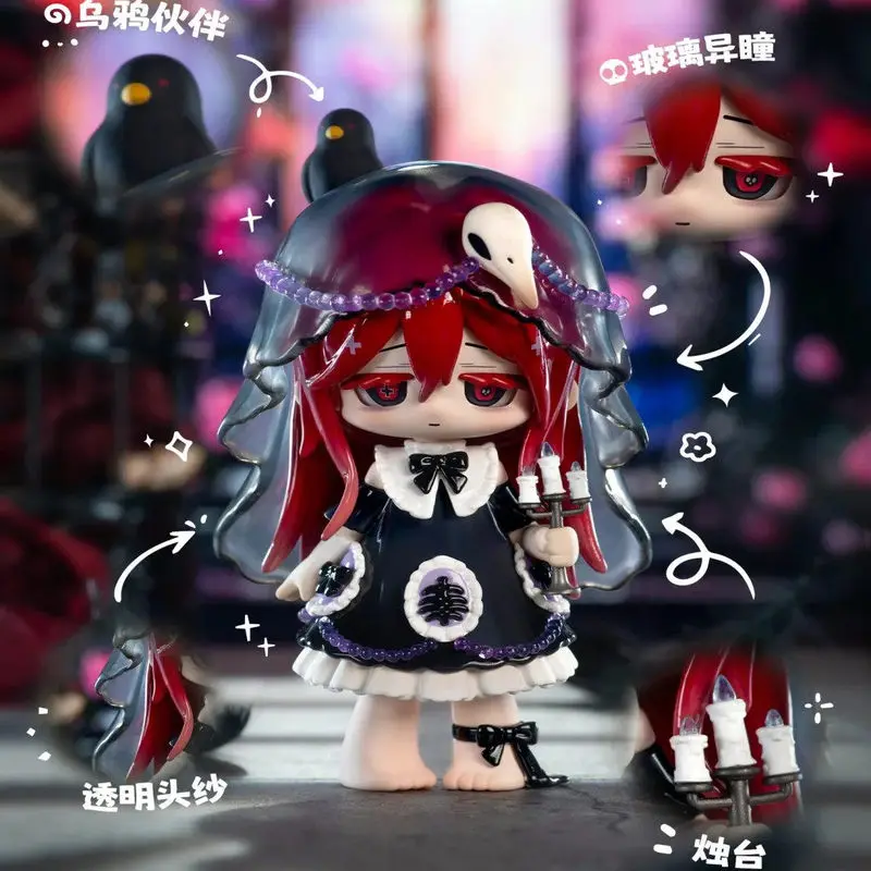 Missy Gothic Style Collectible Figure Crow Paradise Second Generation Crow Companion Glass Heterochromia Transparent Veil Gift
Missy Gothic Style Collectible Figure Crow Paradise Second Generation Crow Companion Glass Heterochromia Transparent Veil Gift