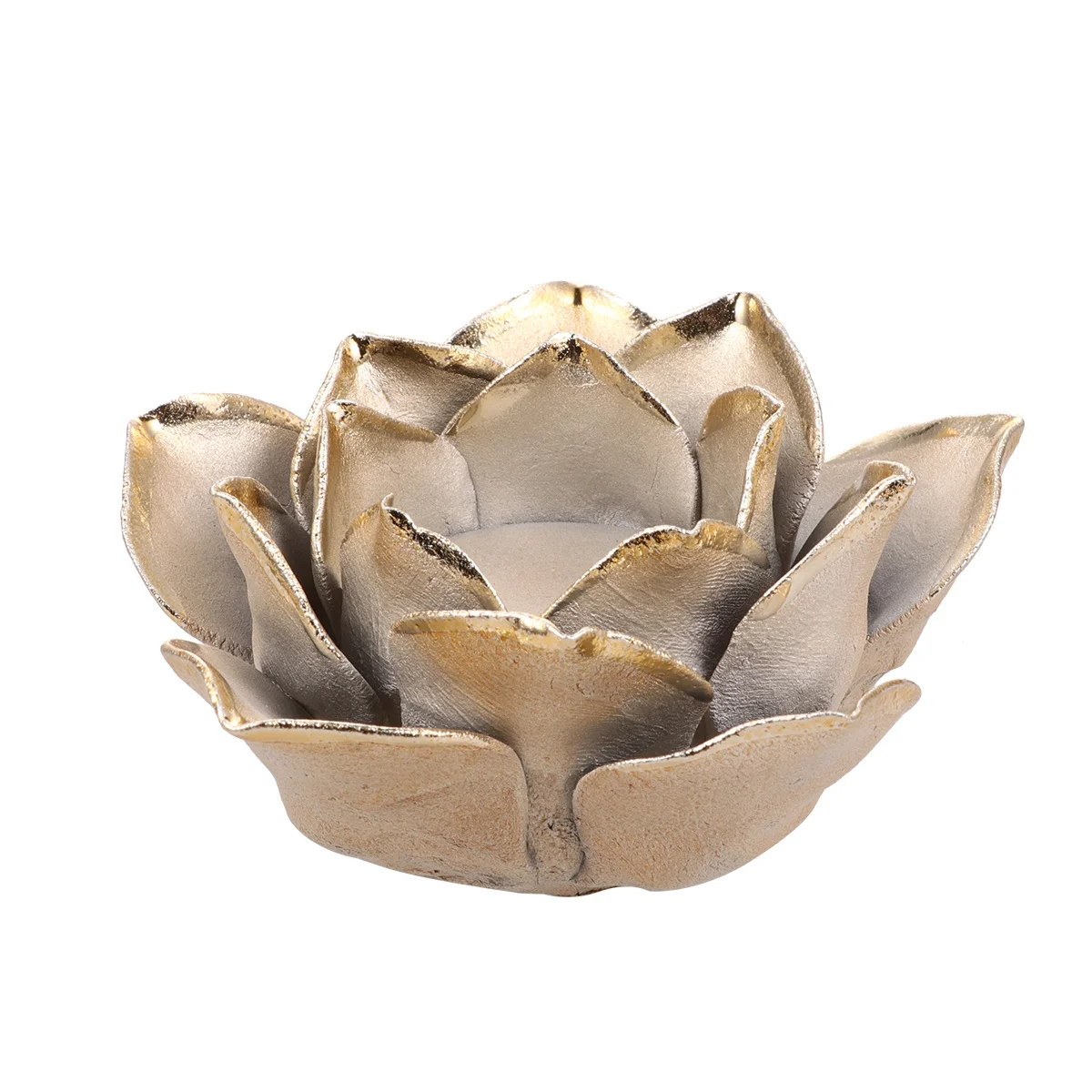 1Pcs Golden Lotus Holder Decorative Flower Shape Unique Iron Art Tealight Stand Wedding Home Office Decor
1Pcs Golden Lotus Holder Decorative Flower Shape Unique Iron Art Tealight Stand Wedding Home Office Decor