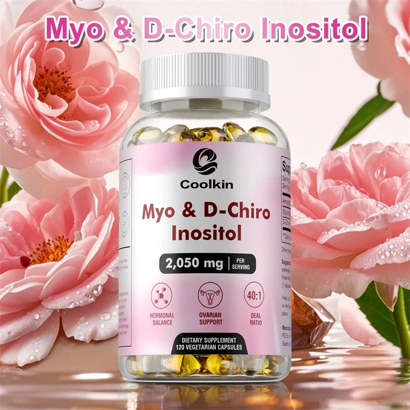 Myo & D-Chiro Inositol Capsules - Supports Healthy Ovarian Function, Hormone Balance, Overall Health, Women's Health Supplement
Myo & D-Chiro Inositol Capsules - Supports Healthy Ovarian Function, Hormone Balance, Overall Health, Women's Health Supplement