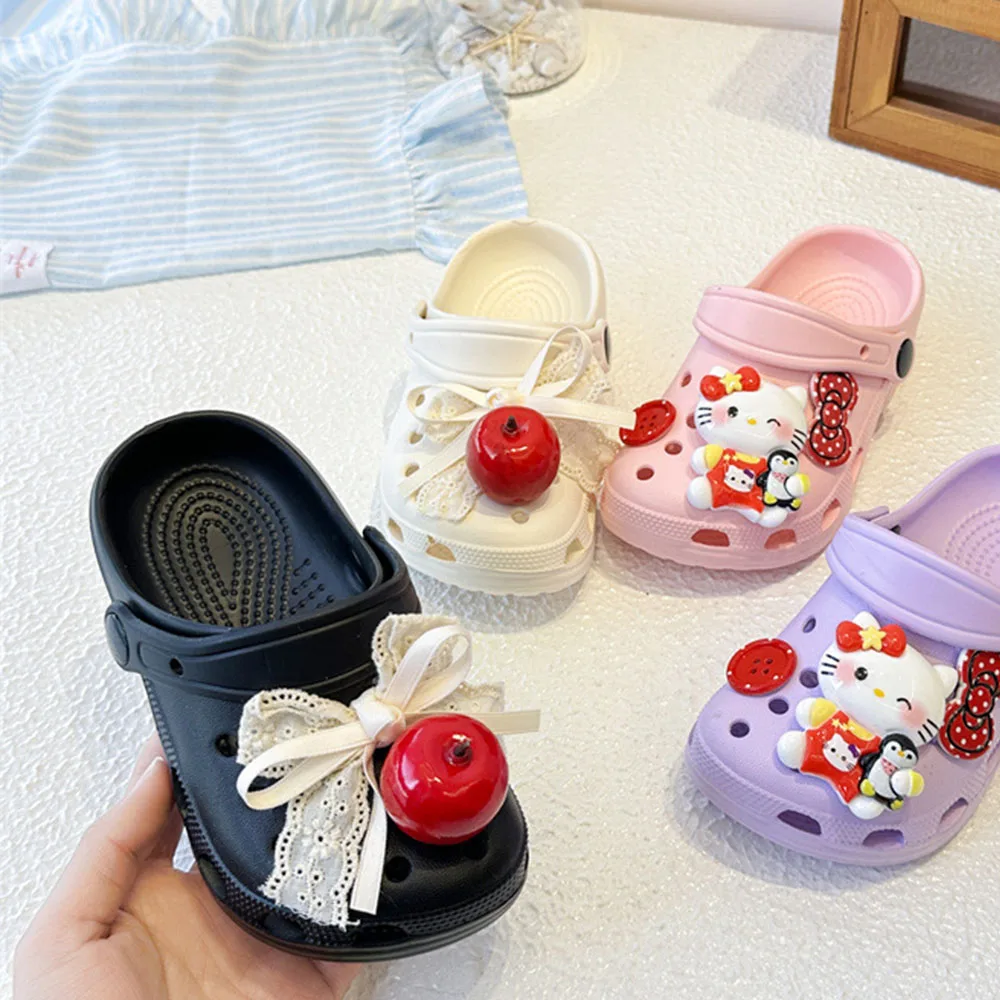 Hello Kitty Children Girls Shoes Eva Soft Non Slip Sandals Kawaii Fashion Breathable Casual Slippers Summer Outdoor Shoes Gift
Hello Kitty Children Girls Shoes Eva Soft Non Slip Sandals Kawaii Fashion Breathable Casual Slippers Summer Outdoor Shoes Gift