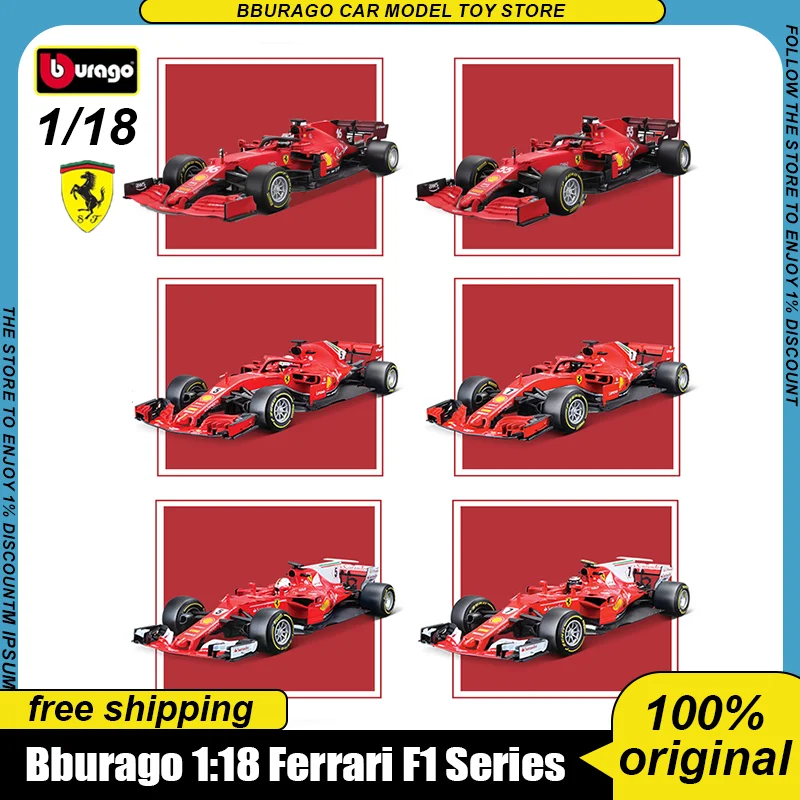 Bburago 1:18 Ferrari F1 Series Car Model Ferrari SF21 SF1000 SF70H SF90 Formula Racing Diecast Model Alloy Luxury Vehicle Toys
Bburago 1:18 Ferrari F1 Series Car Model Ferrari SF21 SF1000 SF70H SF90 Formula Racing Diecast Model Alloy Luxury Vehicle Toys