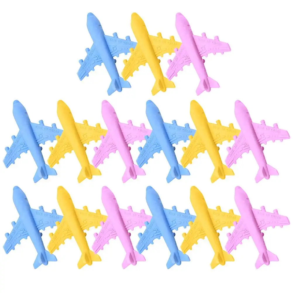18 Pcs Airplane Shape Erasers Cute Student Stationery Lightweight R om Colors Cool Design School Supplies Prizes Party Favors
18 Pcs Airplane Shape Erasers Cute Student Stationery Lightweight R om Colors Cool Design School Supplies Prizes Party Favors