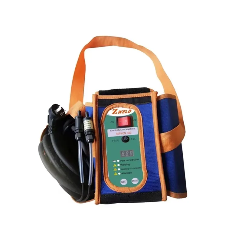 20-160mm Portable Electrofusion Machine Welding for HDPE Drainage Fitting
20-160mm Portable Electrofusion Machine Welding for HDPE Drainage Fitting