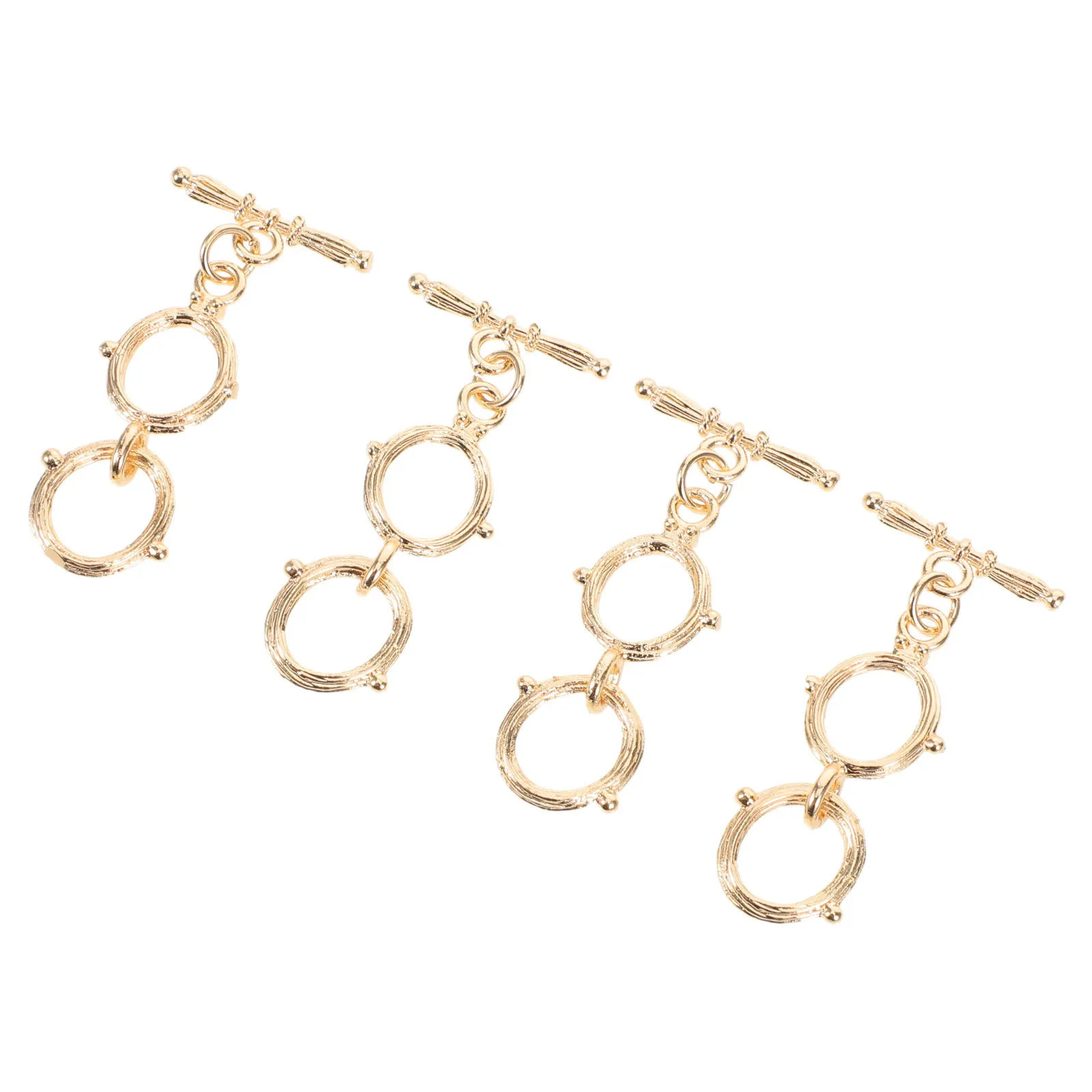 4Pcs Necklace Extension Clasps Oval Toggle Metal Bar Clasps Jewelry Chain Extenders DIY Repair Findings Clasp Necklace Extender
4Pcs Necklace Extension Clasps Oval Toggle Metal Bar Clasps Jewelry Chain Extenders DIY Repair Findings Clasp Necklace Extender