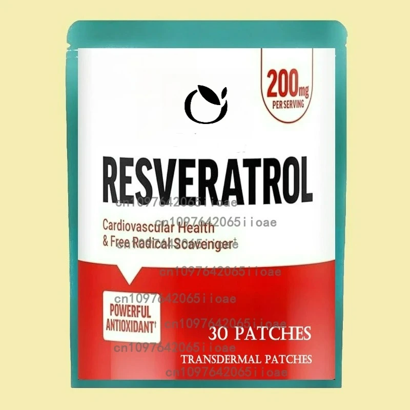 30 Patches Resveratrol Patches - Transdermal Patches Support Heart Health, Antioxidants
30 Patches Resveratrol Patches - Transdermal Patches Support Heart Health, Antioxidants