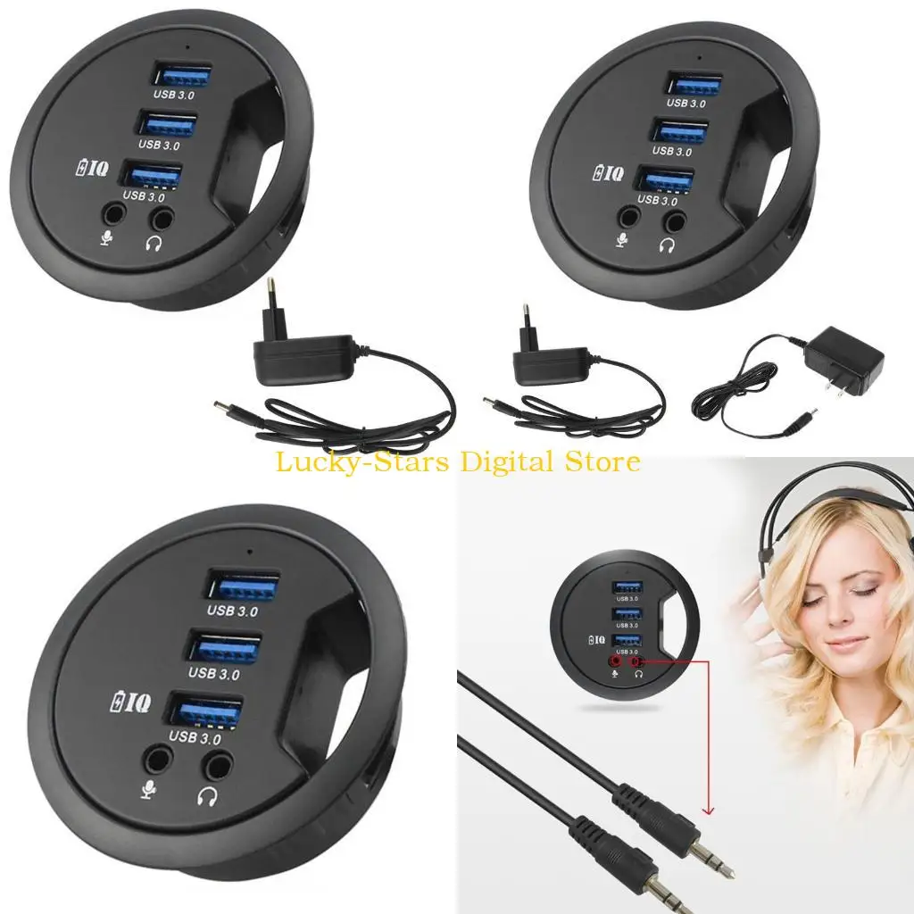T3EE USB3.0 Hub Multi Splitter Power Adapter Charging Stations for Desktop Computer
T3EE USB3.0 Hub Multi Splitter Power Adapter Charging Stations for Desktop Computer