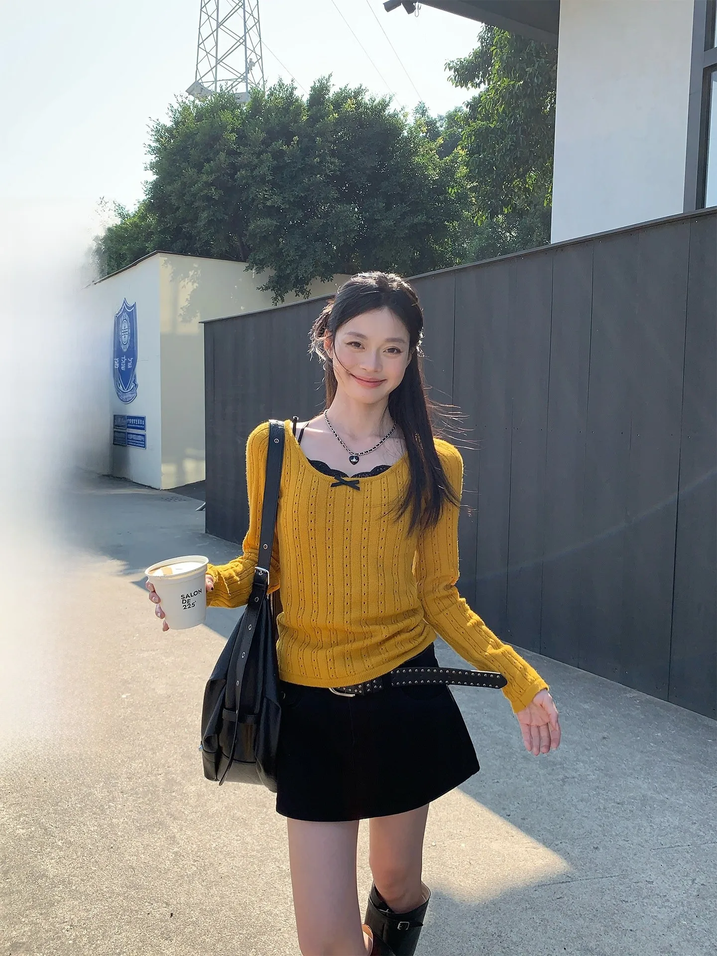 Black Washed Cotton A-Line Skirt Women's Spring Loose Slimming Workwear Skirt Pants High Waist Korean Style Commute
Black Washed Cotton A-Line Skirt Women's Spring Loose Slimming Workwear Skirt Pants High Waist Korean Style Commute