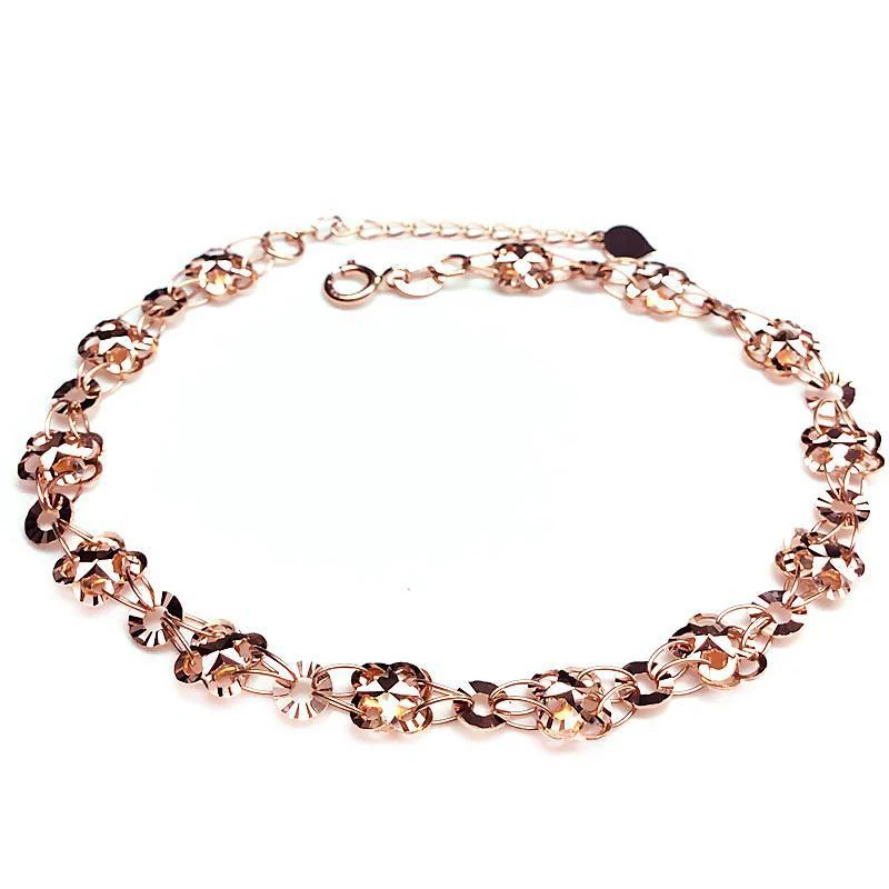 New Design 585 Purple Gold Plated 14K Rose Gold Double Flower Bracelet for womennoble wedding gift party fashion jewelry
New Design 585 Purple Gold Plated 14K Rose Gold Double Flower Bracelet for womennoble wedding gift party fashion jewelry