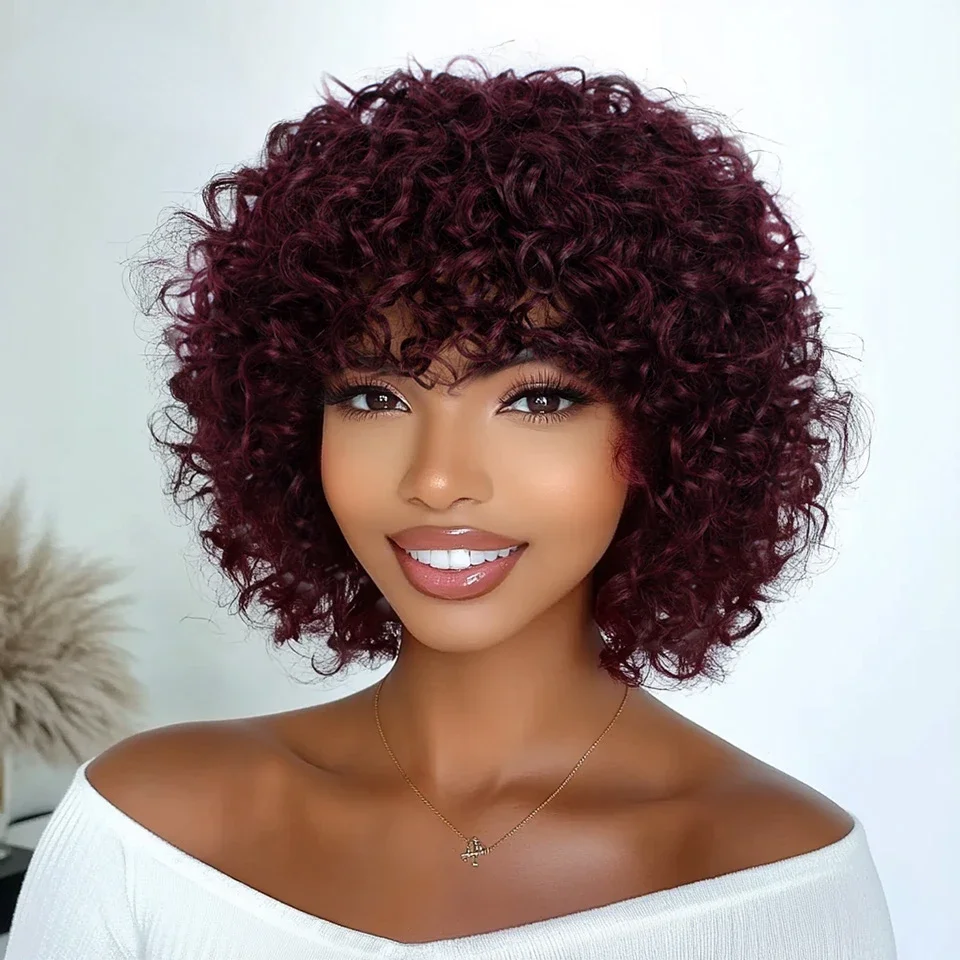 Joedir 99J Short Afro Kinky Curl Red Wigs Human Hair Wig For Black Women 100% Remy Human Hair Short Full Machine Made Wig
Joedir 99J Short Afro Kinky Curl Red Wigs Human Hair Wig For Black Women 100% Remy Human Hair Short Full Machine Made Wig